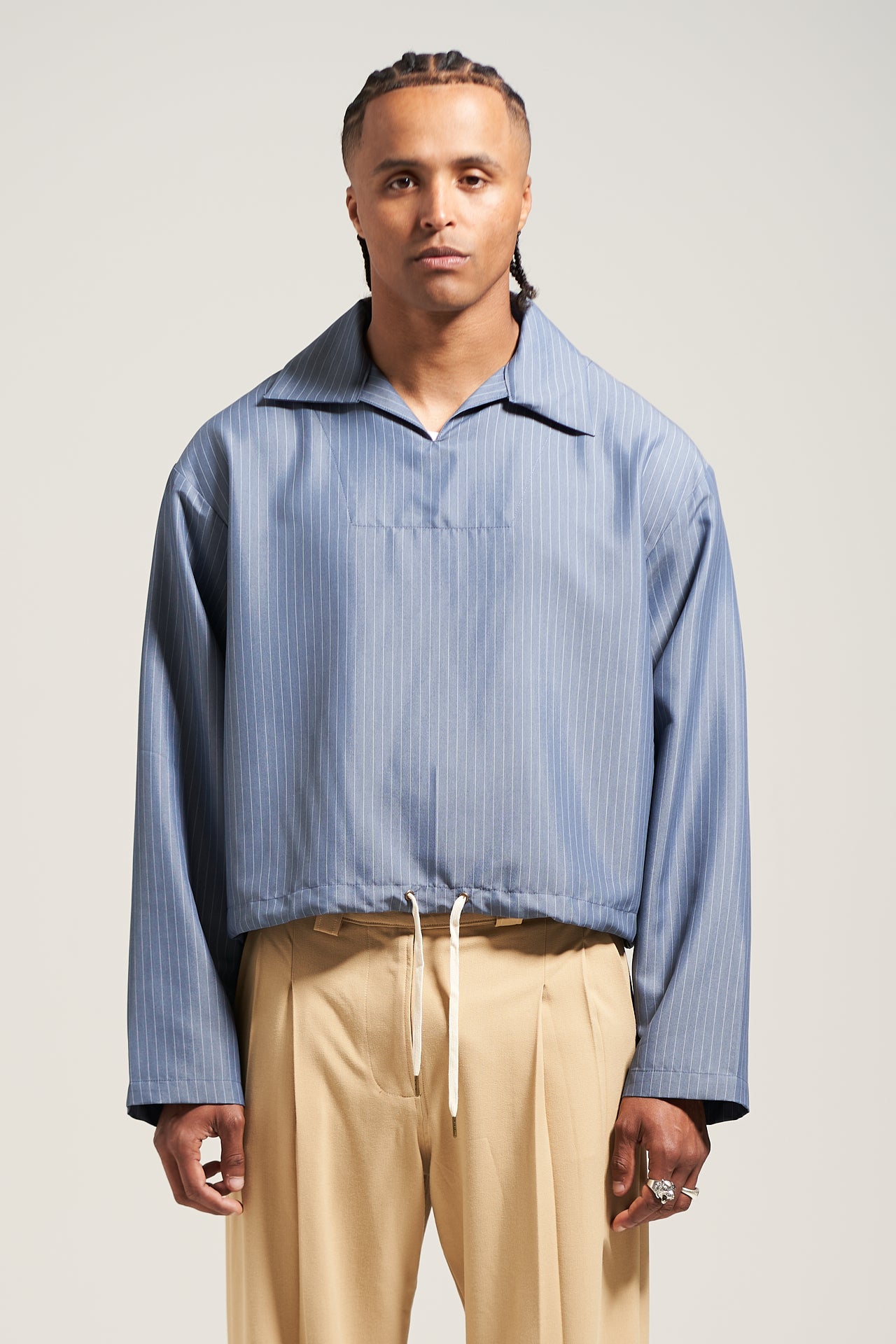 The Steel Blue Riviera Shirt