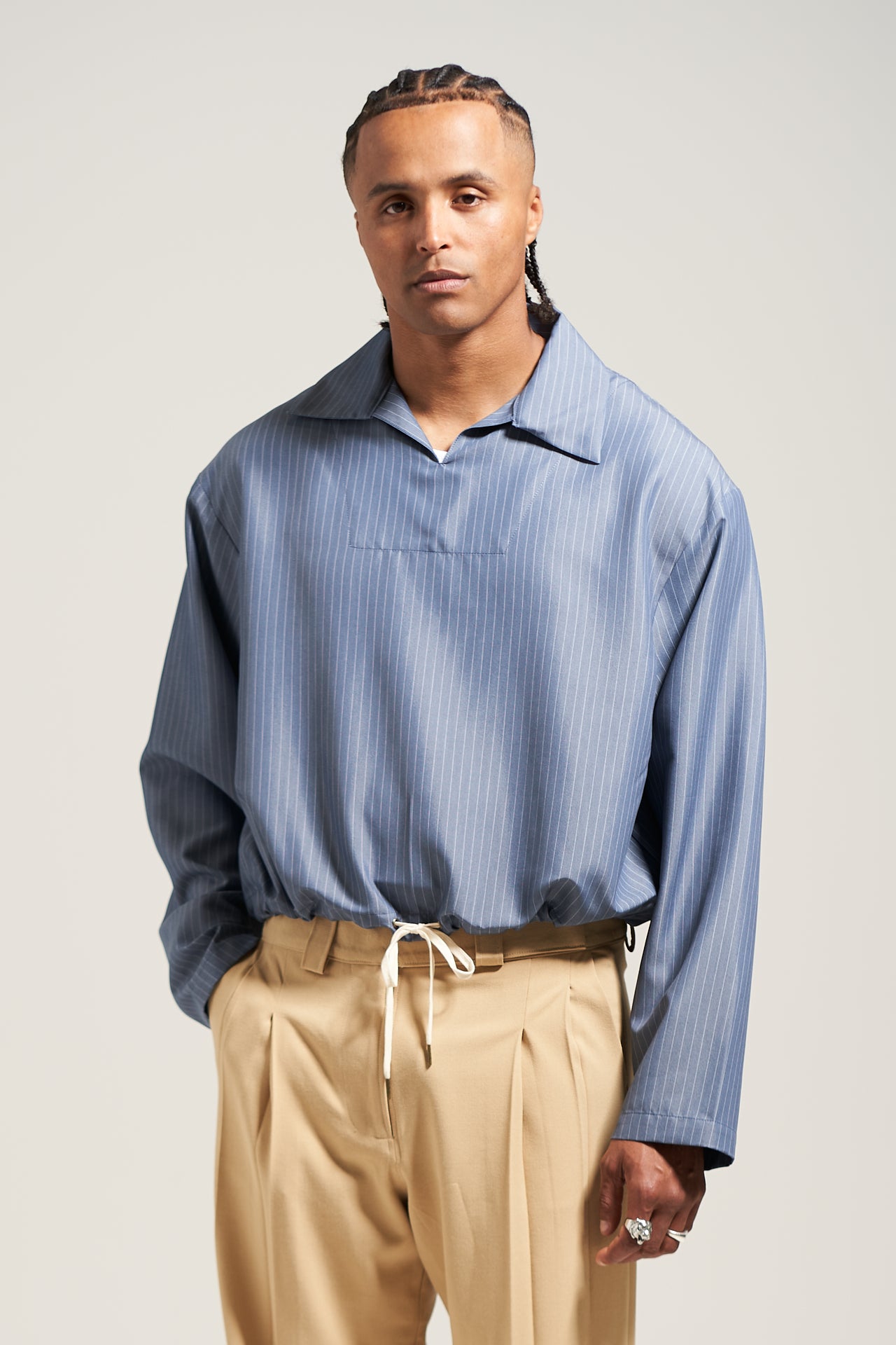 The Steel Blue Riviera Shirt