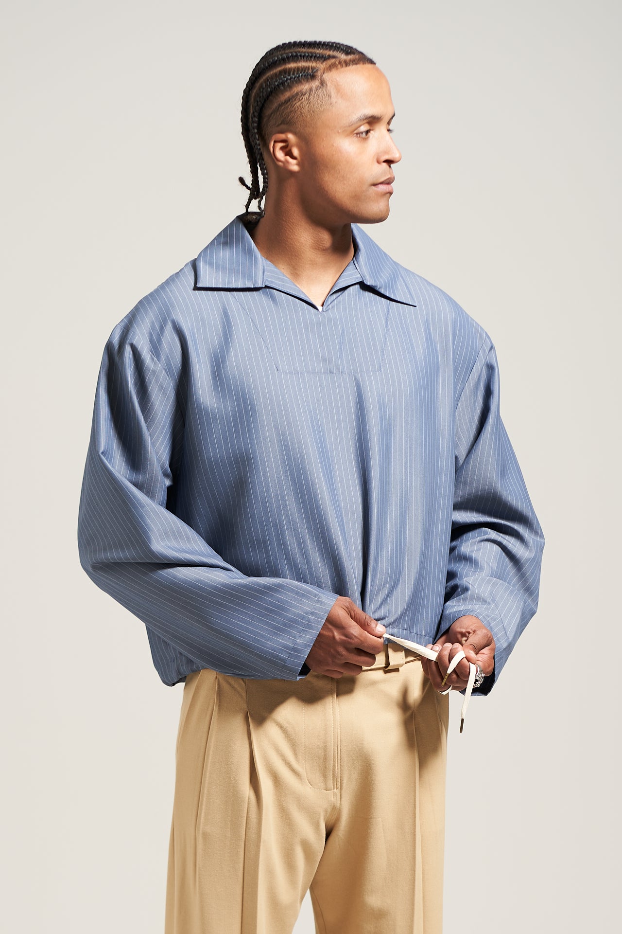 The Steel Blue Riviera Shirt