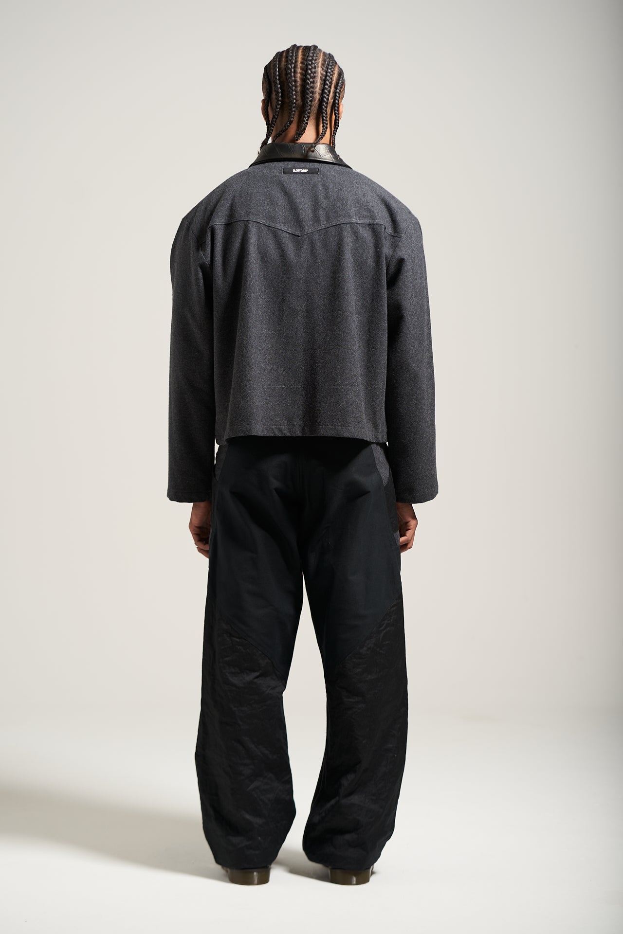 The Grey Wool Flight Jacket