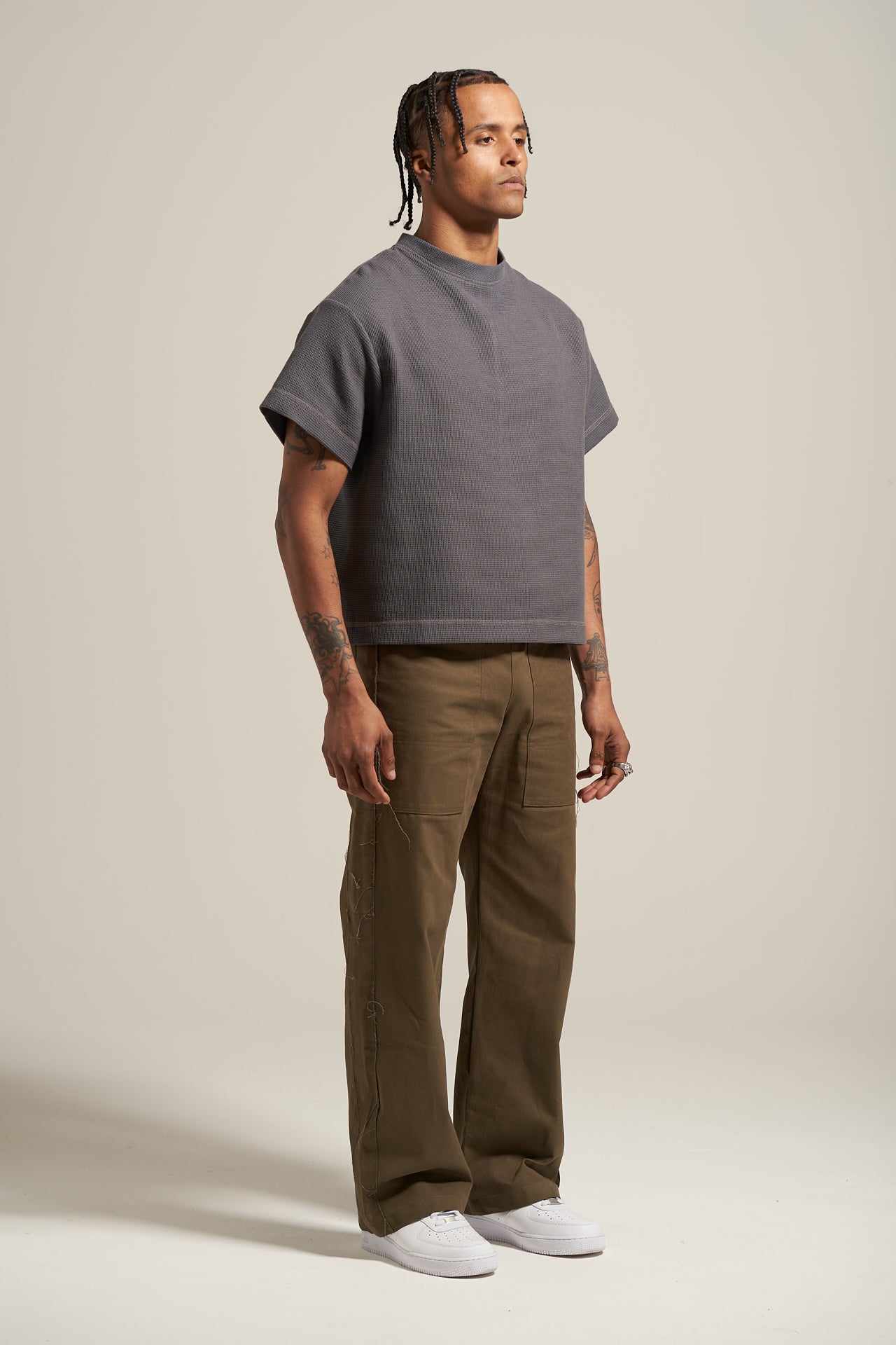 The Slate Waffle Tee