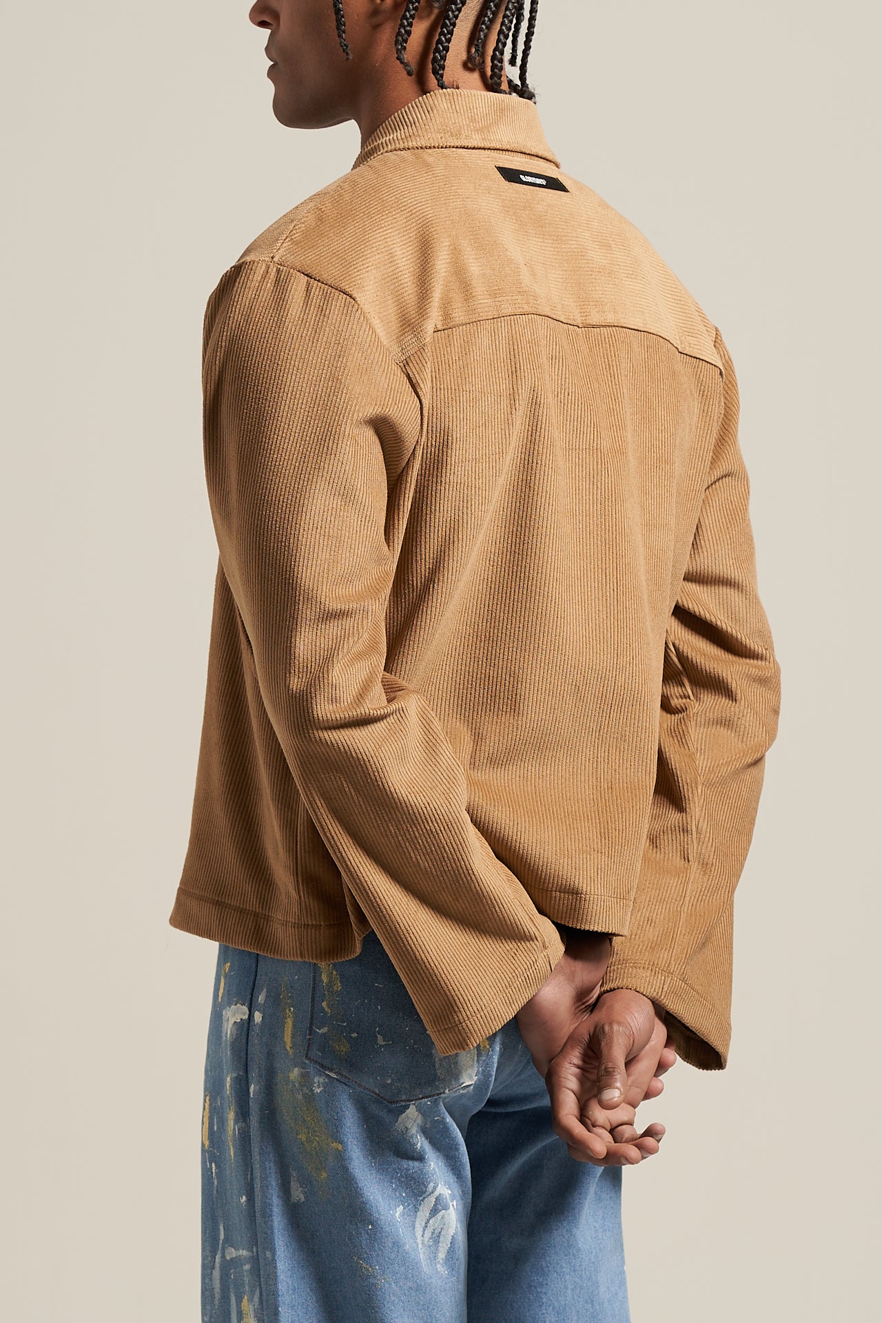The Amber Cord Flight Jacket