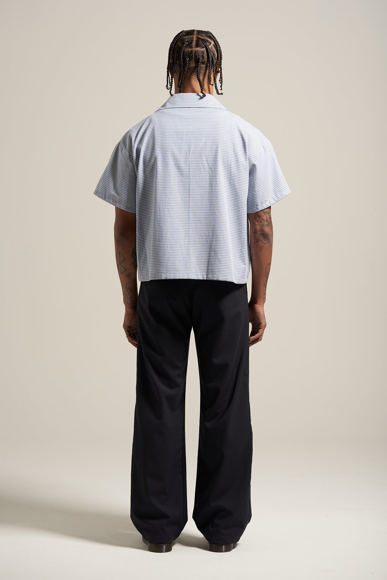 The Sky Gingham Bowling Shirt