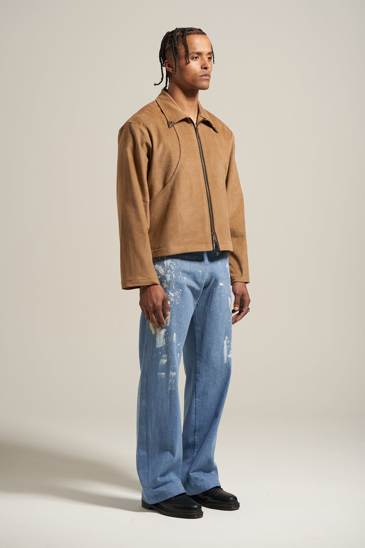 The Amber Cord Flight Jacket