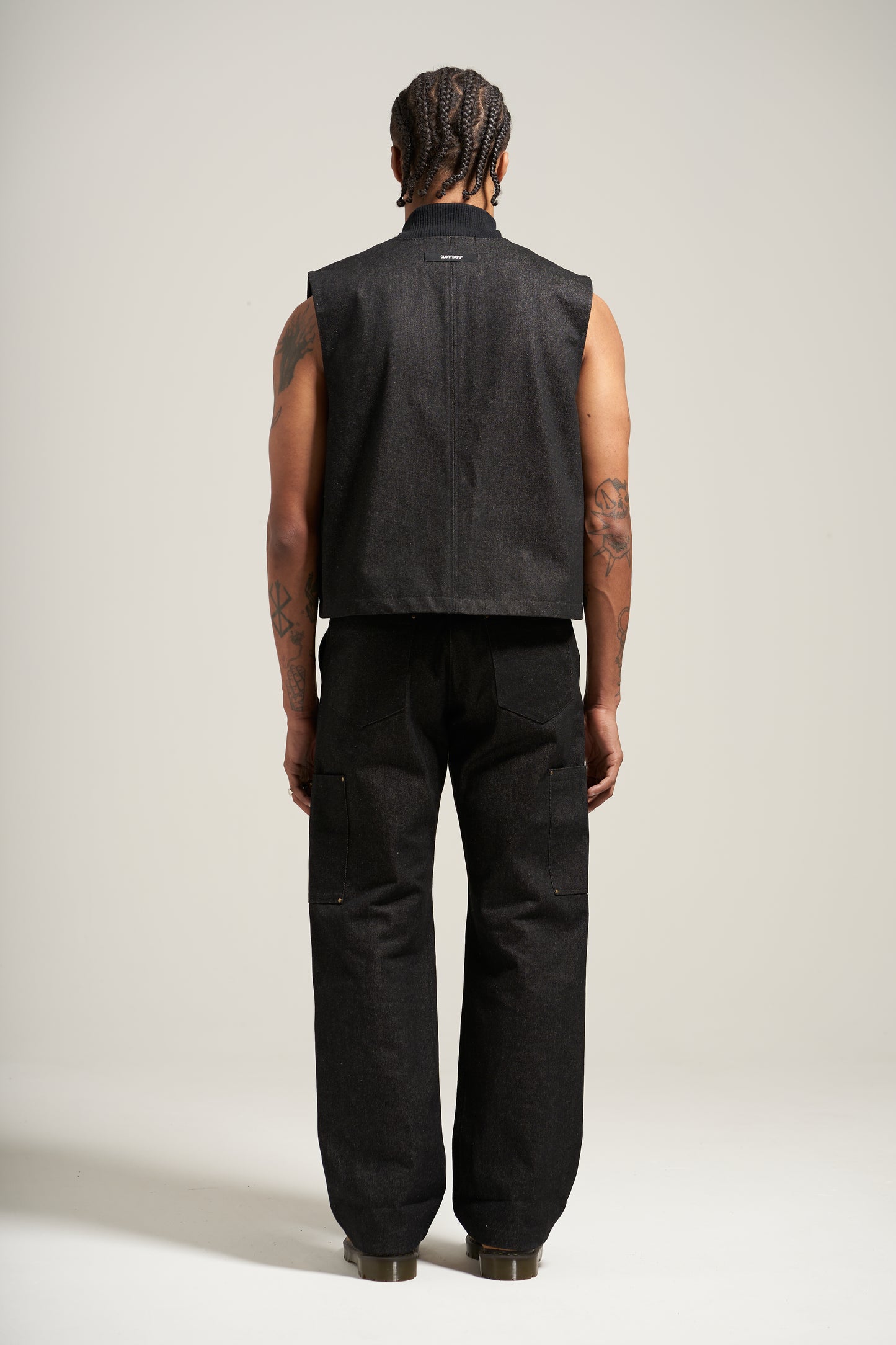 The Raw Black Carpenter Pant