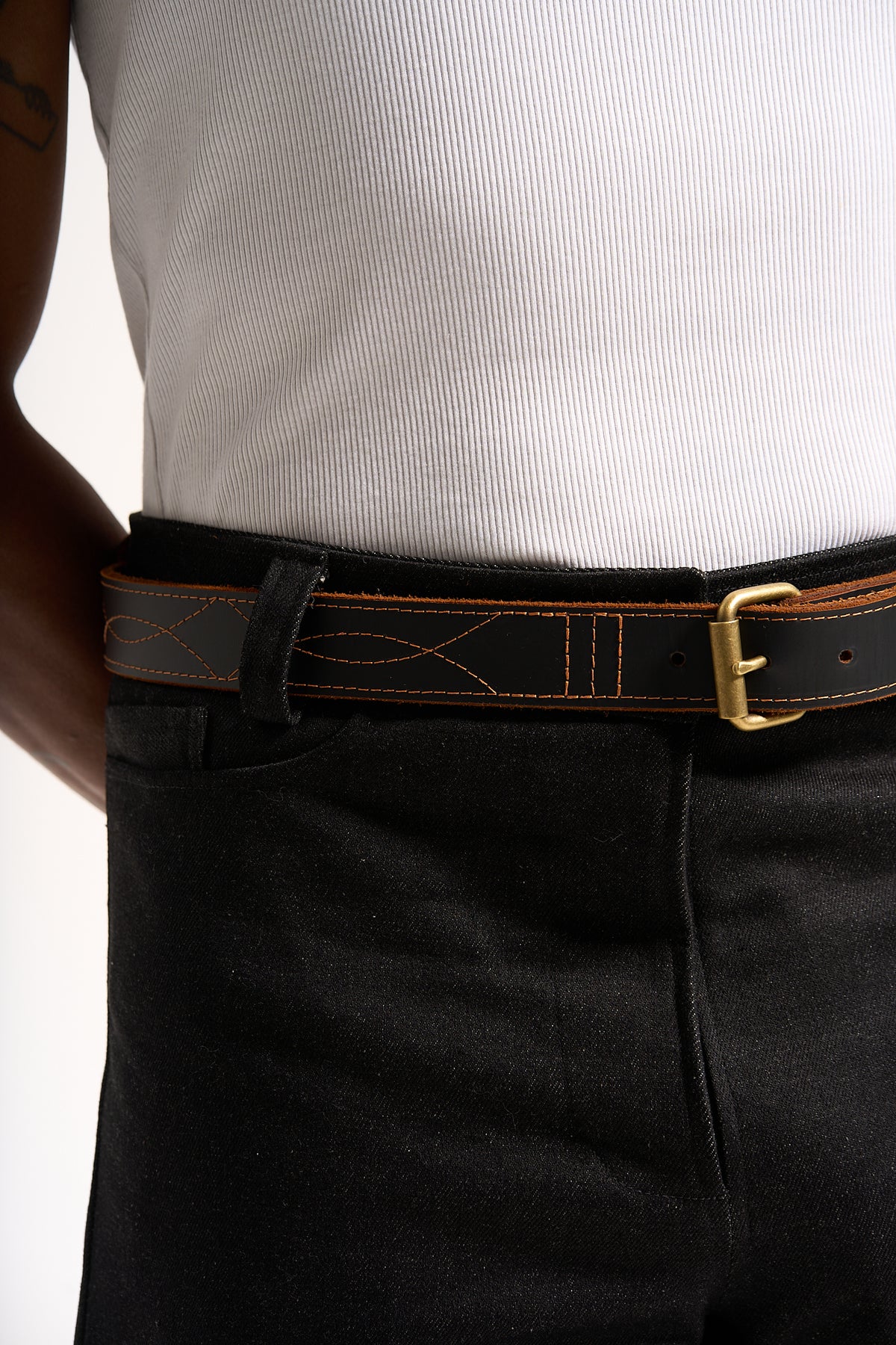 The Black/Biscuit Forever Belt