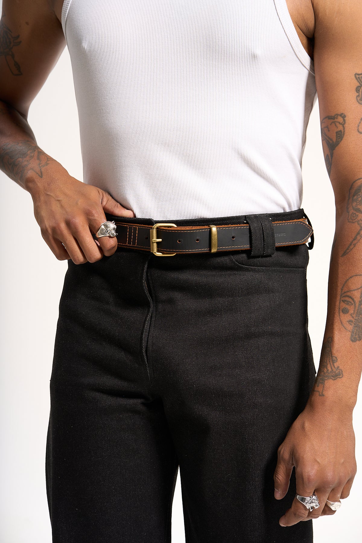 The Black/Biscuit Forever Belt