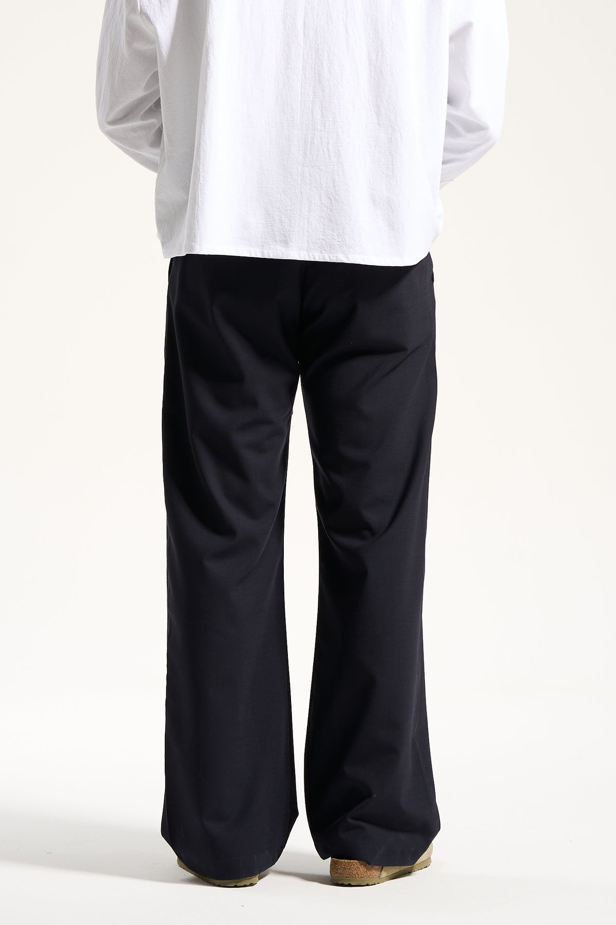 The French Navy Flow Pant