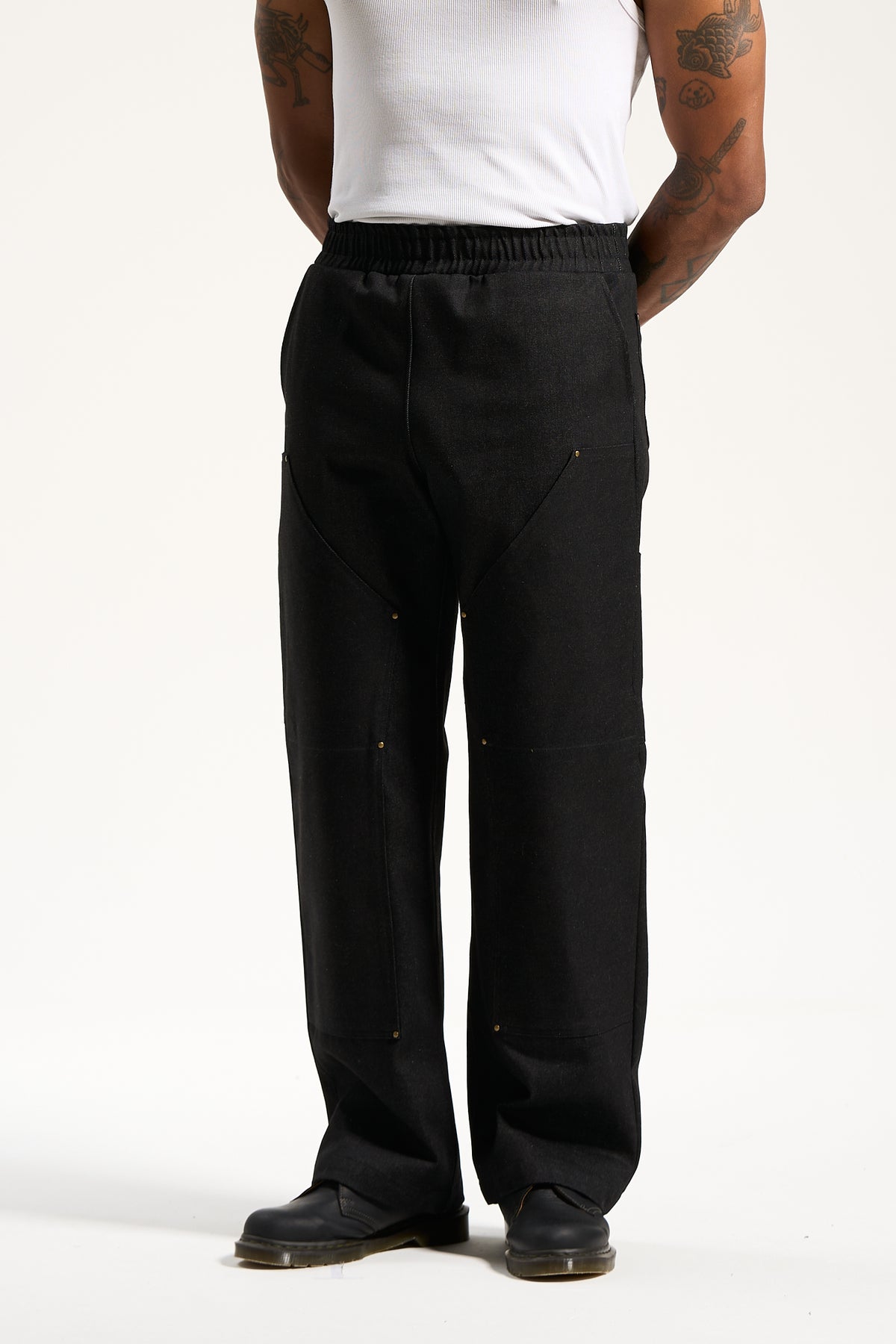 The Raw Black Carpenter Pant
