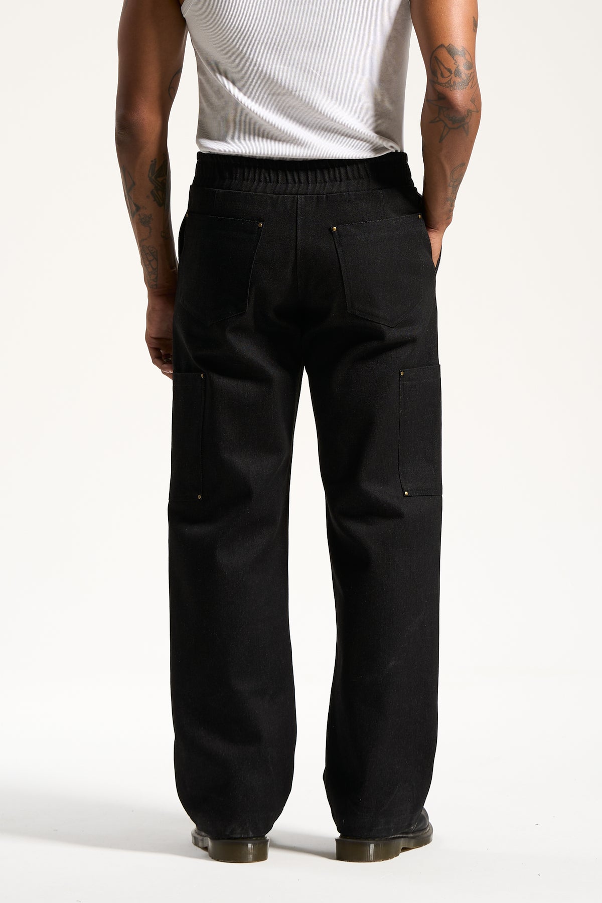 The Raw Black Carpenter Pant