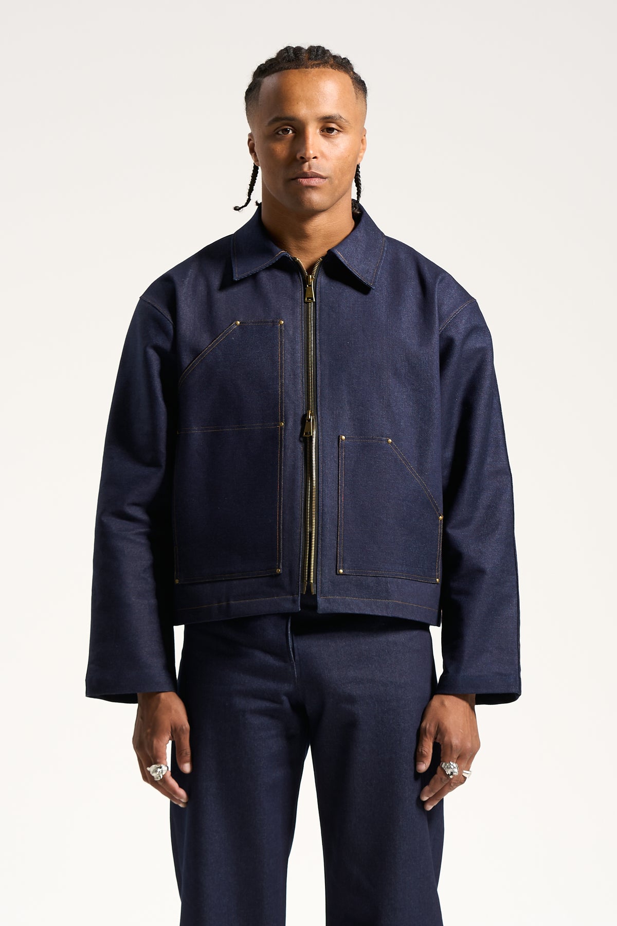 The Indigo Carpenter Jacket