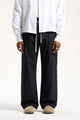 The French Navy Flow Pant